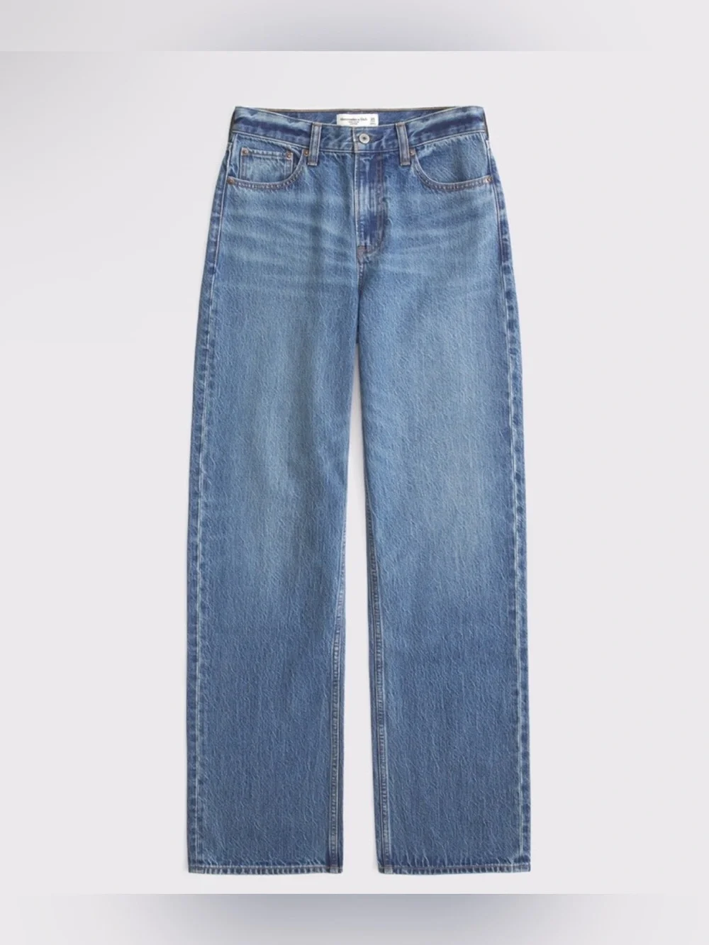 Abercrombie ‘The Loose High Rise’ Jeans Medium Blue